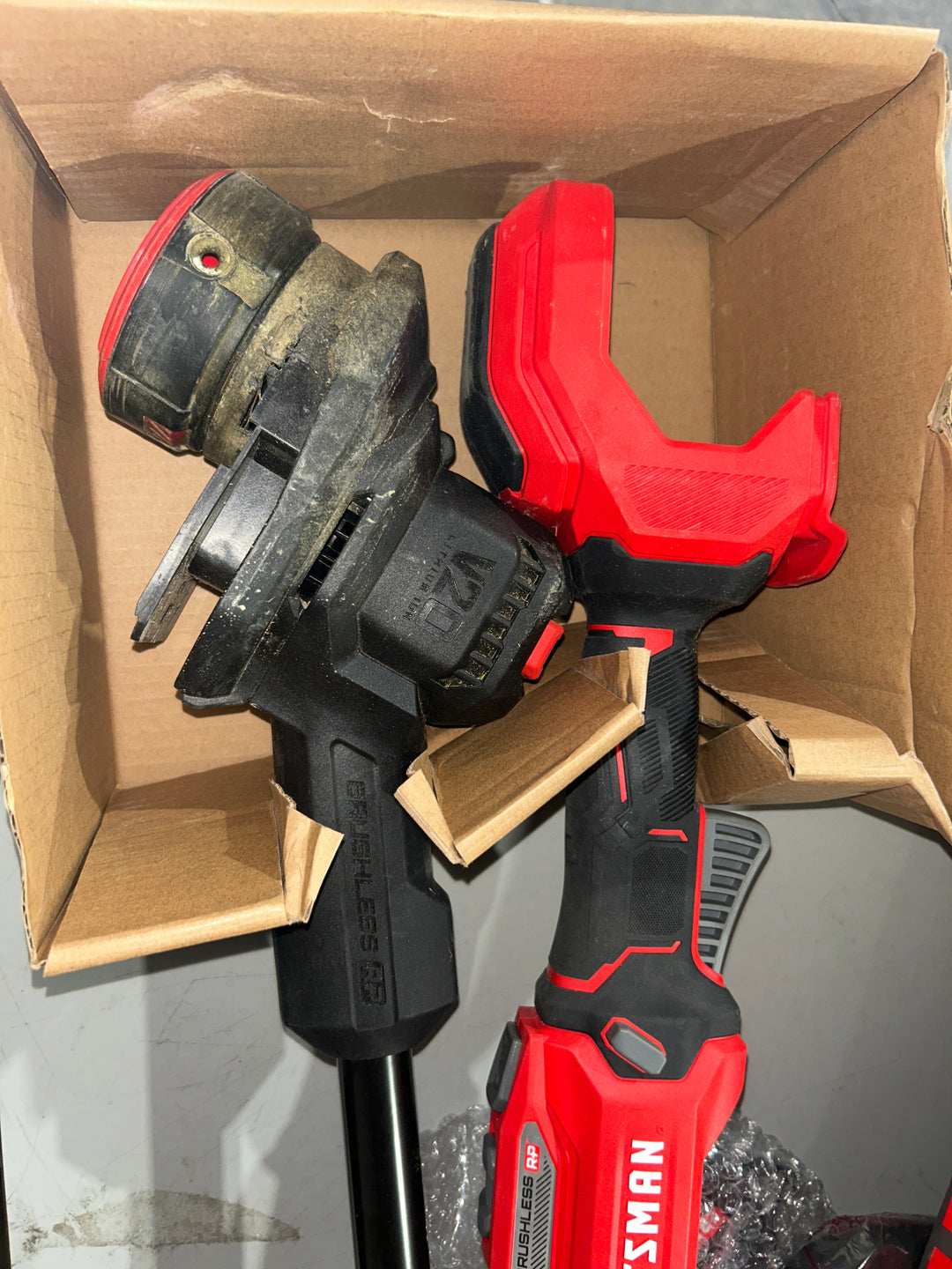 CRAFTSMAN V20 RP Cordless String Trimmer, Brushless, 5.0Ah Battery & Charger Included (CMCST930P1) (Used)