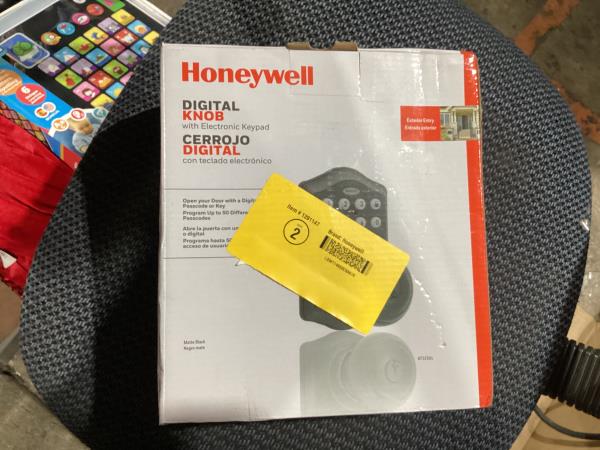 Lot # 474 Honeywell Electronic Entry Knob $87