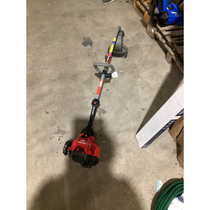 Lot # 1424 CRAFTSMAN Gas String Trimmer - Curved Shaft, Dual-Line Head, Red/Black