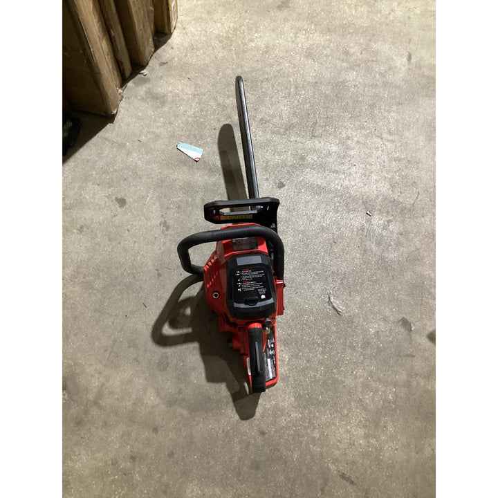 Lot # 1445 CRAFTSMAN V20 CMCCS00M1-C20B Cordless Chainsaw, 10-inch Bar, Red and Black