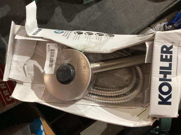 Lot # 1379 Kohler Lively 4 Spray Pattern Shower Head $67