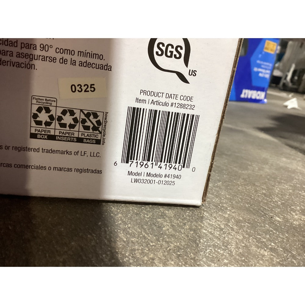 Lot # 93 Bronze LED Flush Mount $55