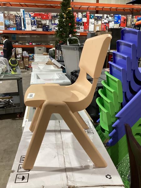 Lot # 2213 Flash Furniture Plastic Stackable School Chair $53