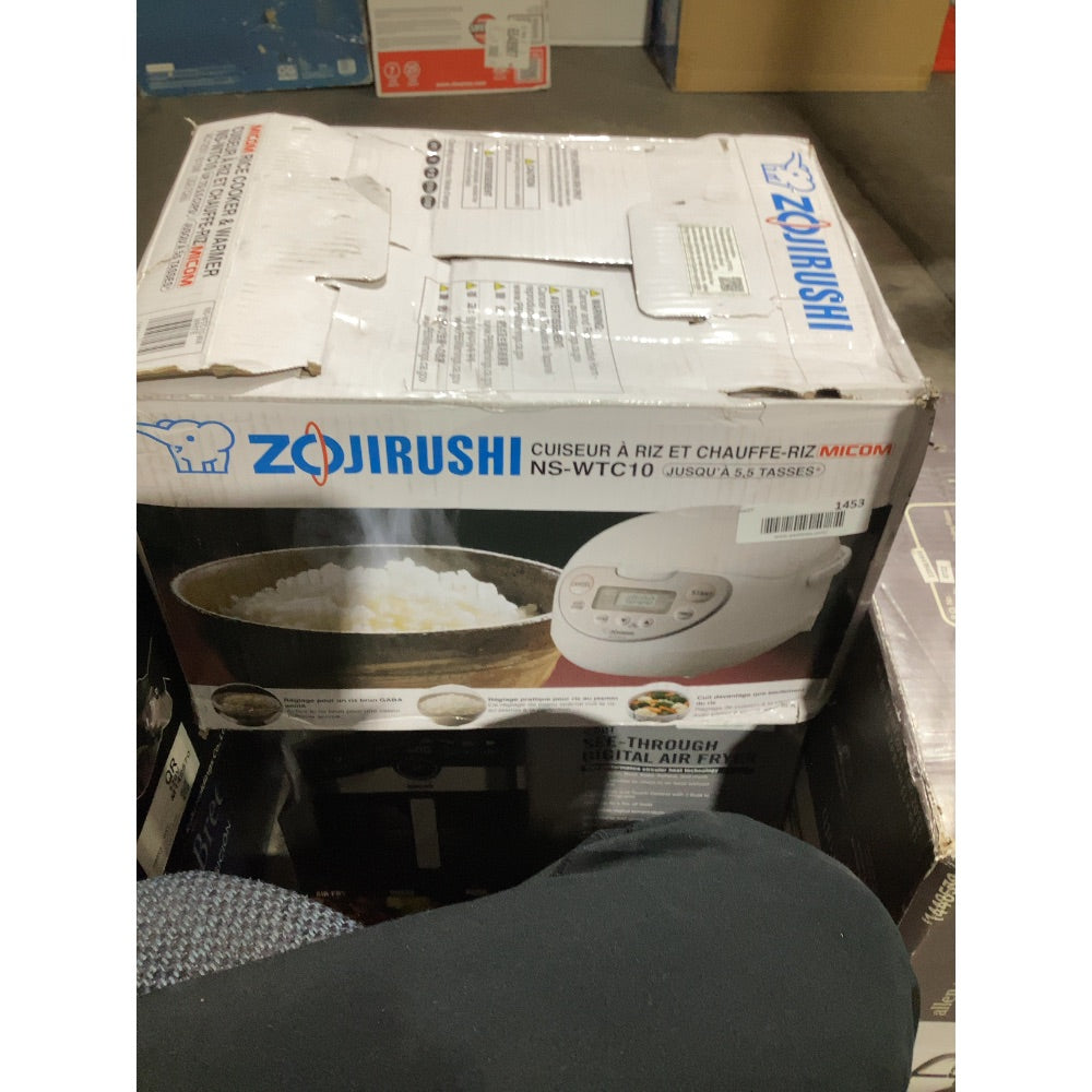 Lot # 1453 Zojirushi Micom Rice Cooker $170.00