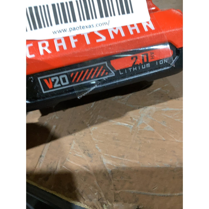 Lot # 420 Craftsman V20 Lithium Ion Battery $99