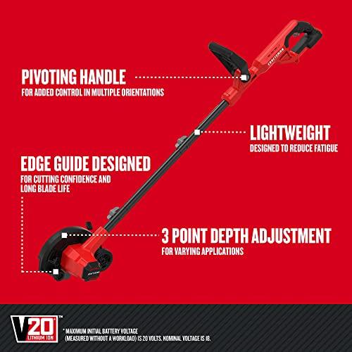 CRAFTSMAN V20 7.5-Inches Handheld Battery Lawn Edger (Battery Not Included) (USED)