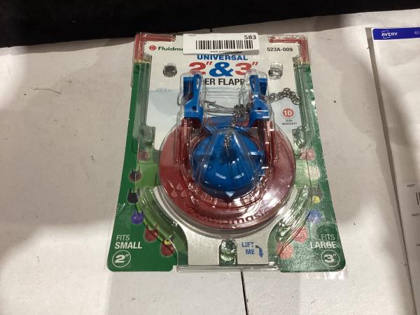 Lot # 583 Multi Color Plastic & Rubber Adjustable Flapper