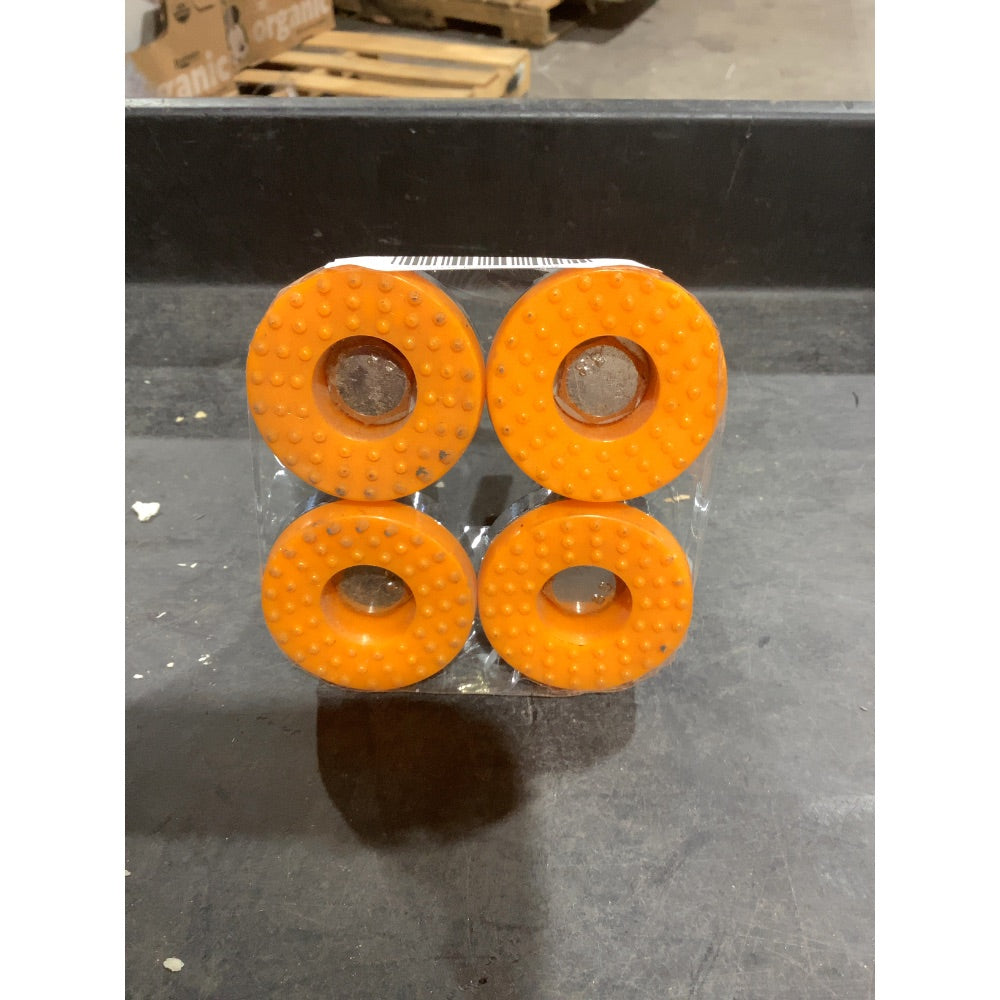 Lot # 1332 SilverOrange leveling feet for stability