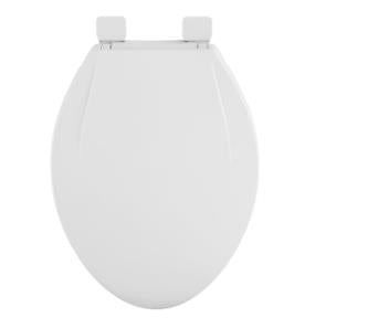 Lot # 1471 White toilet seat $25.00