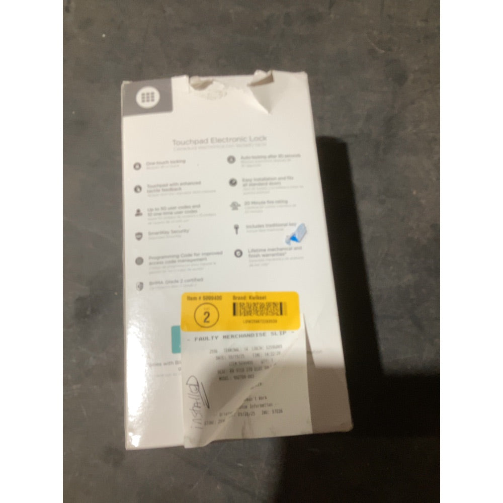 Lot # 1245 Kwikset Door Hardware $119.33