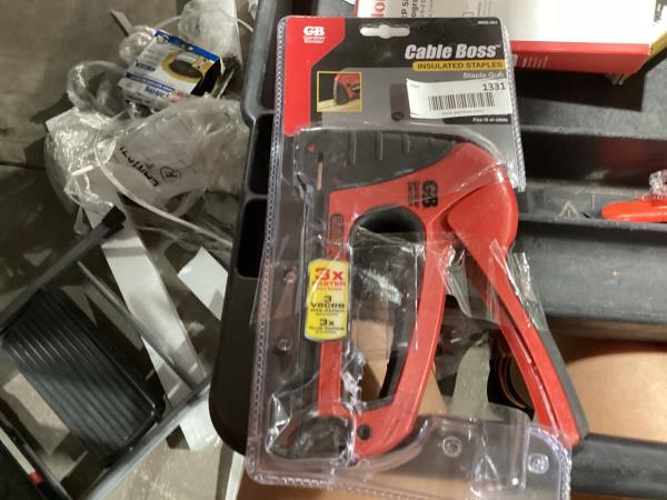 Lot # 1331 Gardner Bender Cable Boss Staple Gun $56