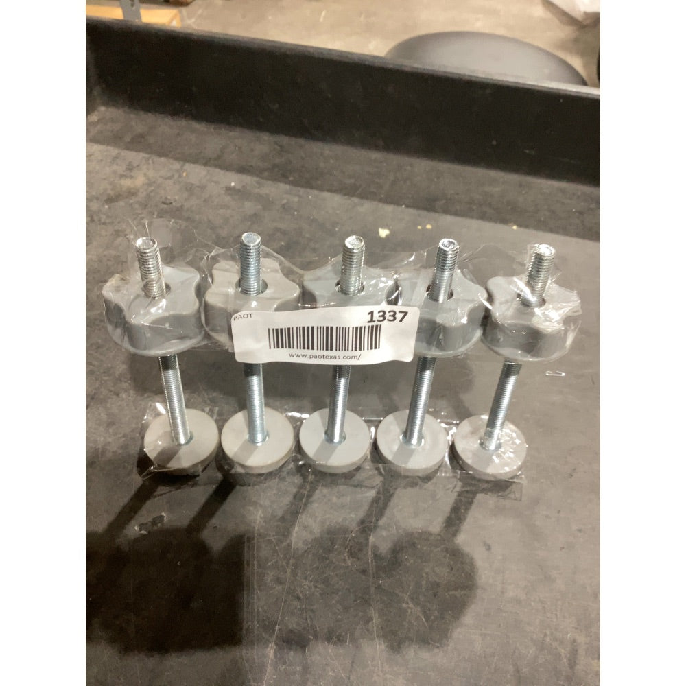 Lot # 1337 Gray PAGT Leveling Feet $25.00