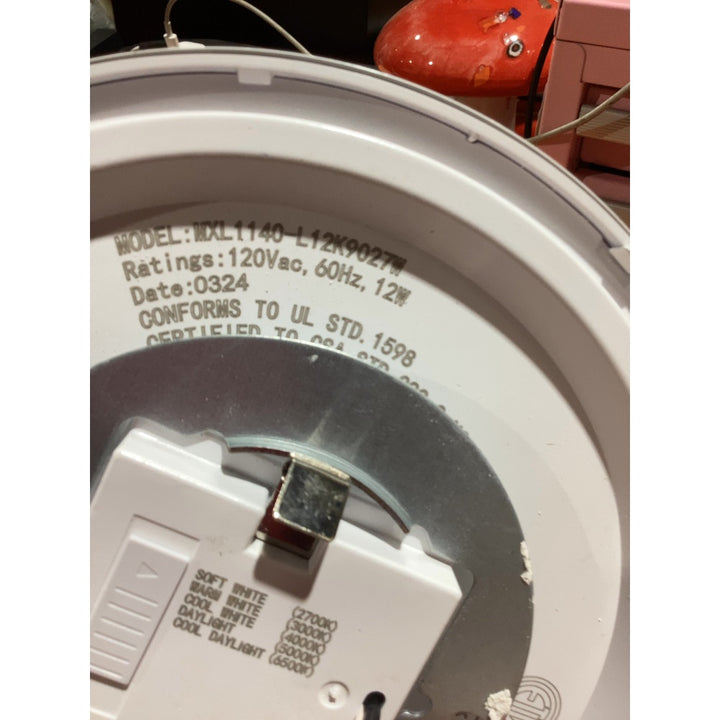 Lot # 1466 White LED Downlight Selectable CCT 12W - $22