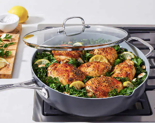 Henckels Ceramic Nonstick 5-Quart Everyday Sauté Pan (OPEN BOX)