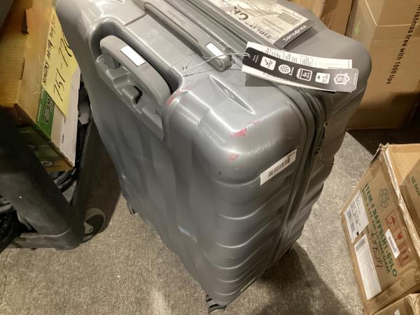 Lot # 1621 Samsonite Ziplite 6 Hardside Spinner Luggage, Silver