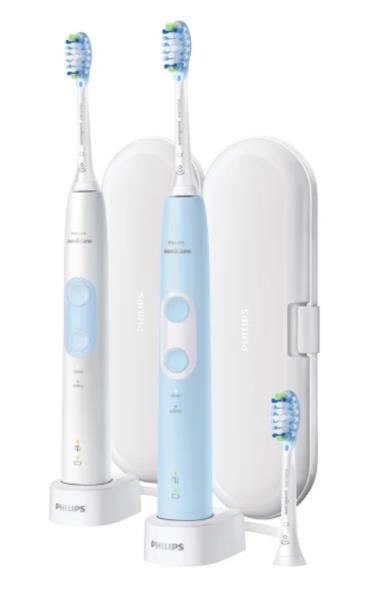 Lot # 621 Philips Sonicare Optimal Clean Electric Toothbrush 2PK $100