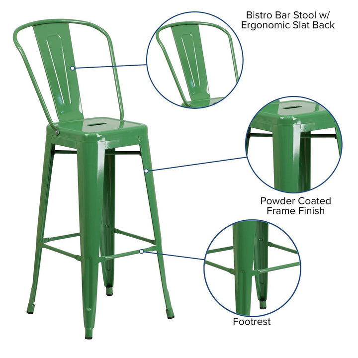 Lot # 2455 Flash Furniture Barstools $75.94
