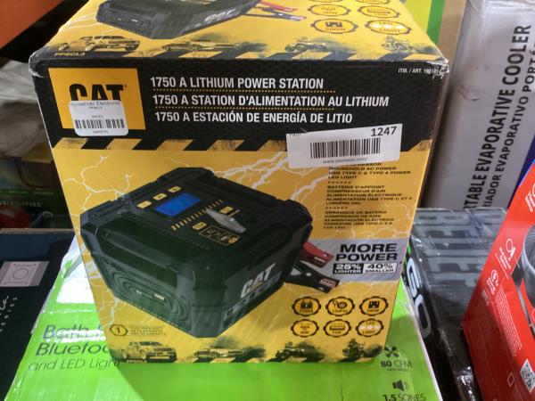 Lot # 1247 CAT 1750 A Lithium Power Station