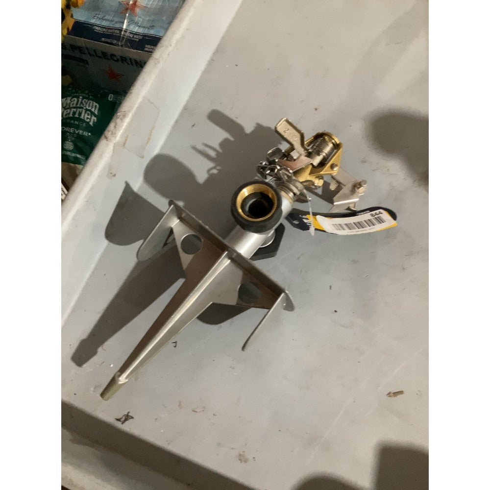 Lot # 844 Orbit 6200 Sq. Ft. Brass Impulse Sprinkler $30.00