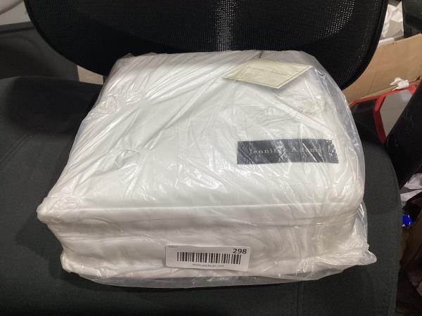 Lot # 298 Lux 3 Piece Microfiber Duvet Set $163