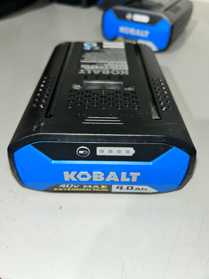Kobalt 40 -Volt, 4 Ah 1 -Pack Lithium Ion (Li-ion) Battery (used)