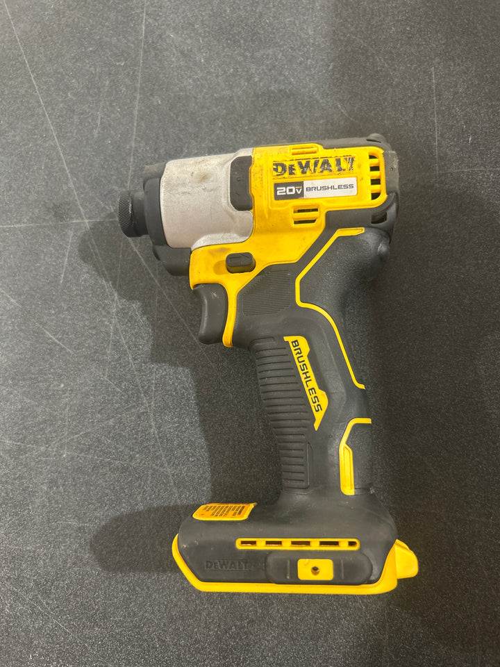 DEWALT 20-volt max 1/4-in Brushless Cordless Impact Driver (Battery Not Included and Charger Not Included ) (USED) (baretool)