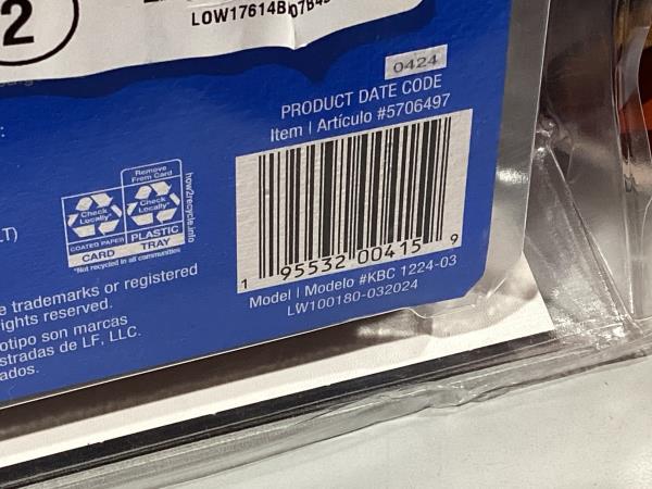 Lot # 1145 Kobalt Battery  Charger $59.98