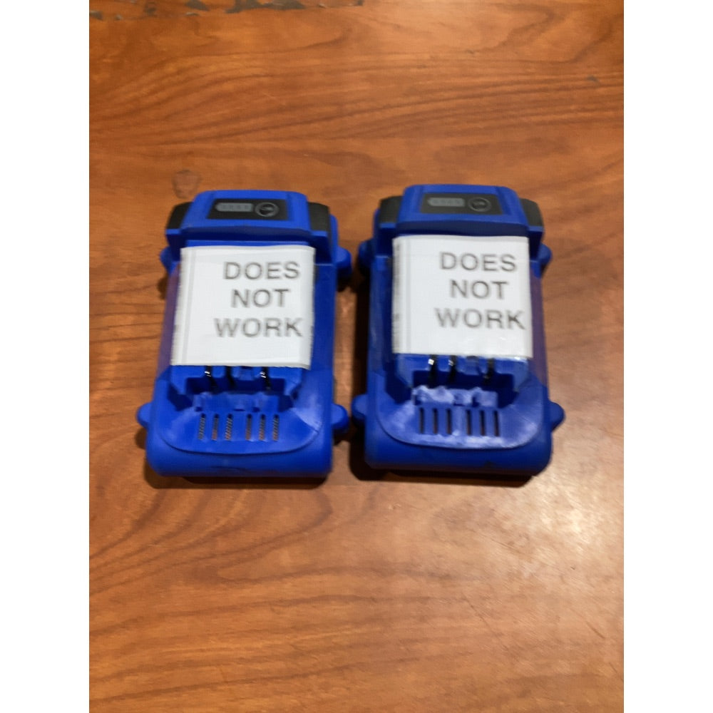 Lot # 142 Kobalt K5 224-03 Battery $5.00