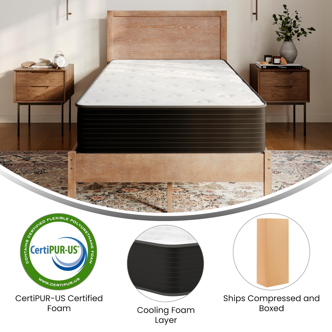 Lot # 2120 Flash Furniture Mattress $184.94
