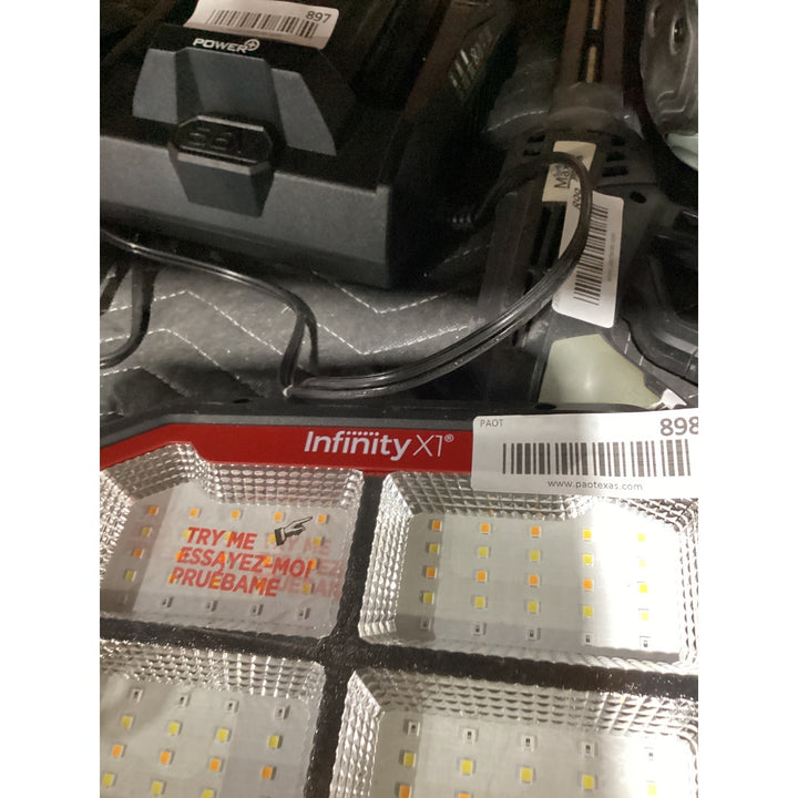 Lot # 898 Infinity X1 3000 Lumen Portable LED Work Light $50