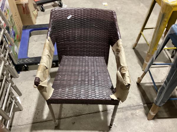 Lot # 2286 Flash Furniture Commercial Grade Patio Chair $123