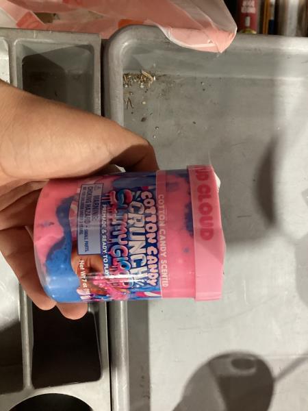 Lot # 1099 Slimygloop Slime Jar Cotton Candy Crunch