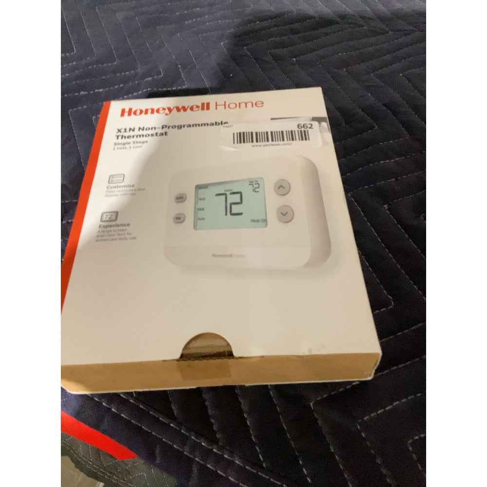 Lot # 662 Honeywell Home X1N Thermostat $36.99