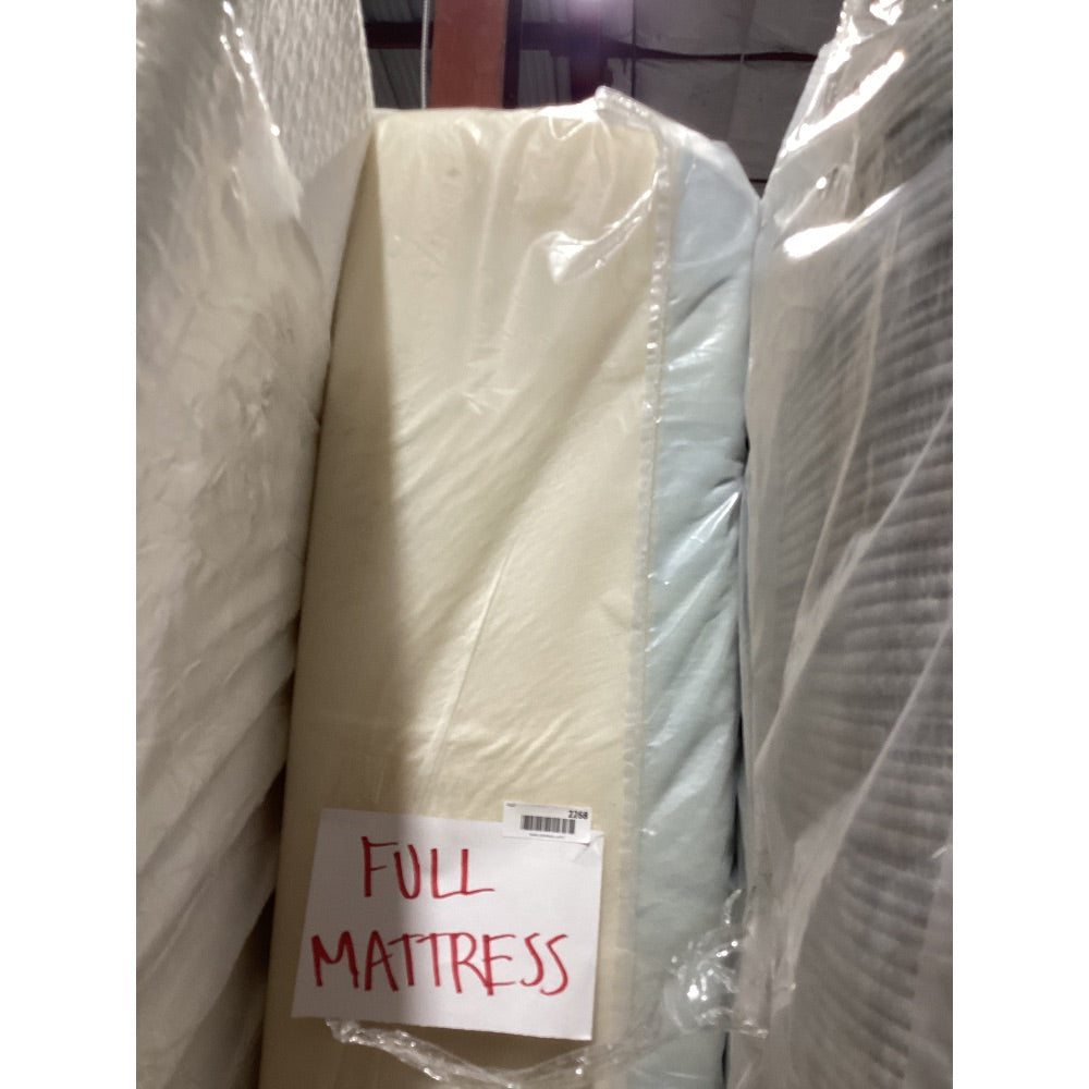 Lot # 2268 Cream Mattress $150.00