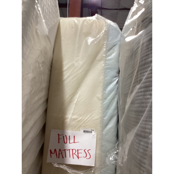 Lot # 2268 Cream Mattress $150.00