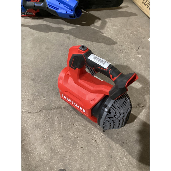 Lot # 1286 CRAFTSMAN CMCBL730 Cordless Leaf Blower, 20V MAX, Red/Black