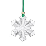 Waterford Annual Snow Crystal Ornament 2024 - Clear