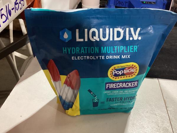 Lot # 73 Liquid Hydration Multiplier Popsicle Firecracker