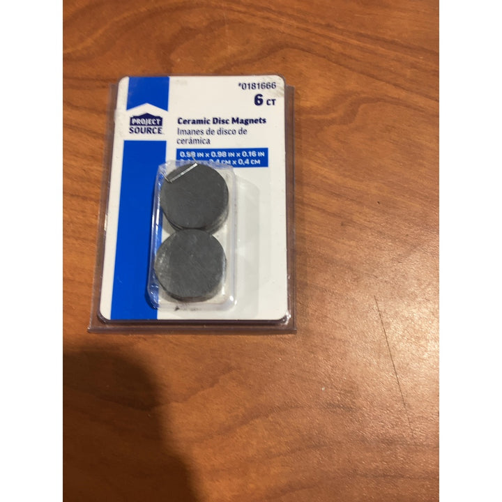Lot # 1078 PROJECT SOURCE Disc Magnets $5