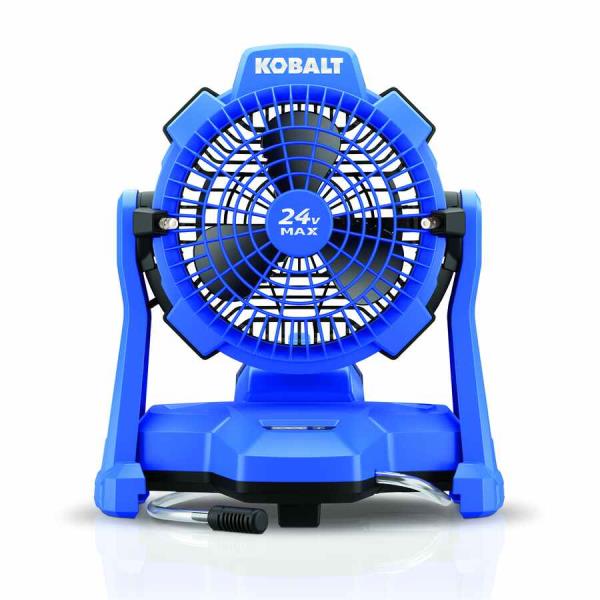 Lot # 1833 Kobalt 7-in 24 -Volt Misting Floor Fan $149