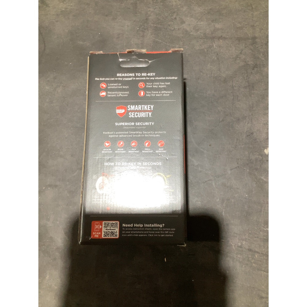 Lot # 1255 Kwikset Door Knob $27.57