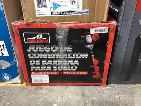 Lot # 1148 43-cc 1-man Auger Powerhead $289