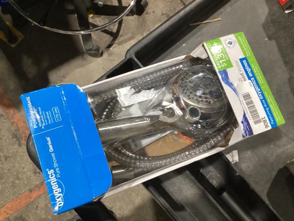 Lot # 1806 Oxygenics PowerMassage Handheld Showerhead $42