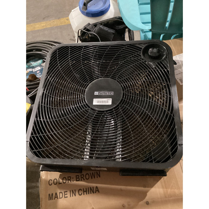 Lot # 2458 Utilitech Box Fan $25