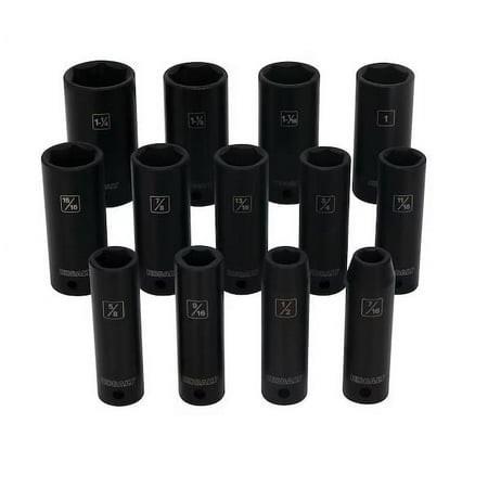 Lot # 133 Kobalt 13Pc Standard Drive 6. Impact Socket Set$85
