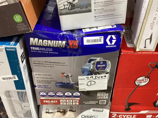 Lot # 105 Graco Magnum X5 Airless Stand Paint Sprayer$369