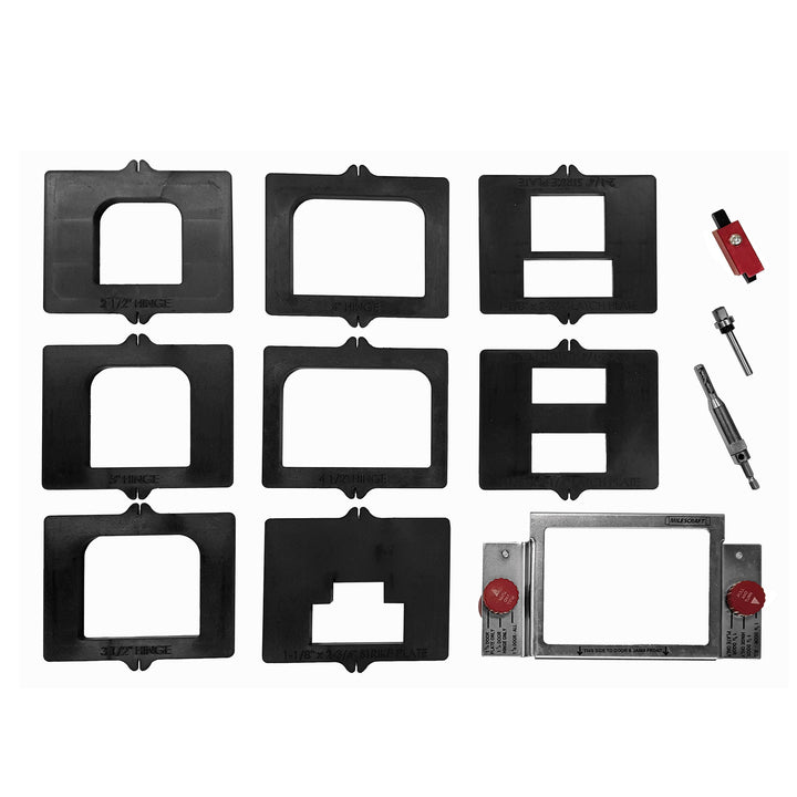 Lot # 1747 Milescraft Hingemate 350 Door Mortise Kit $52