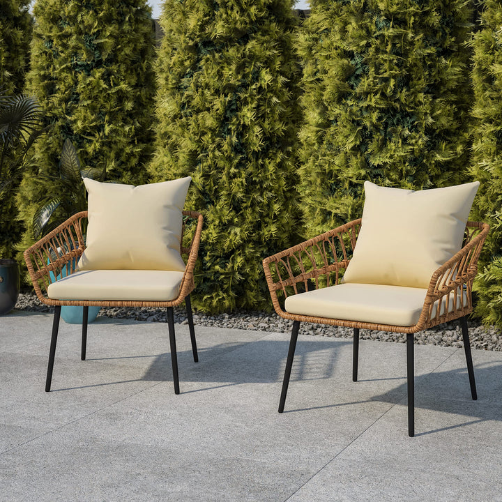 Lot # 2064 Flash Furniture Model Patio Lounge Chairs $123.02