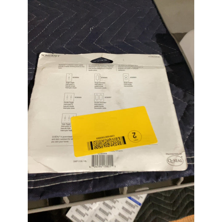 Lot # 1015 Somerset Wall Plate $15.00