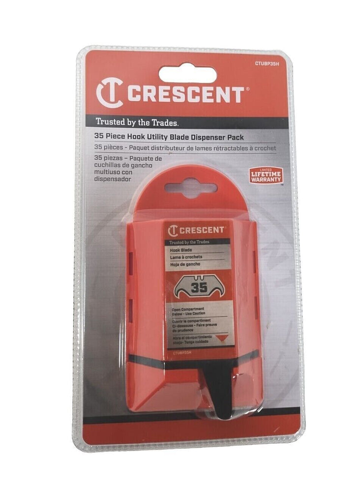 Lot # 1106 Crescent Hook Utility Blades 35-pk $7.99
